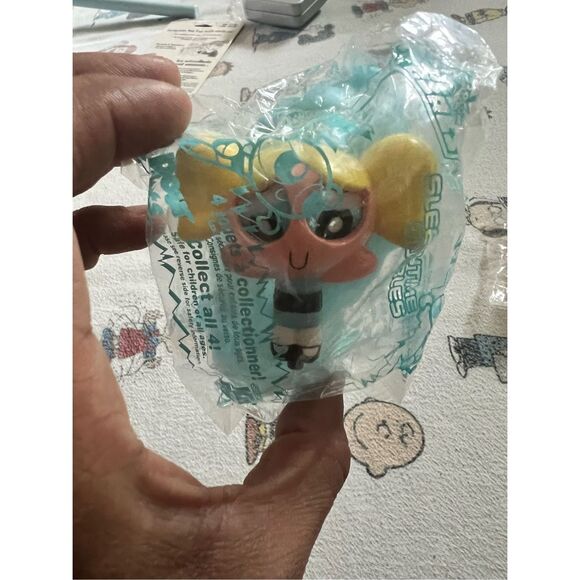Powerpuff Girls vintage 2000 Subway Kids toys full set of 4 buttercup bubbles Ne - Picture 4 of 8